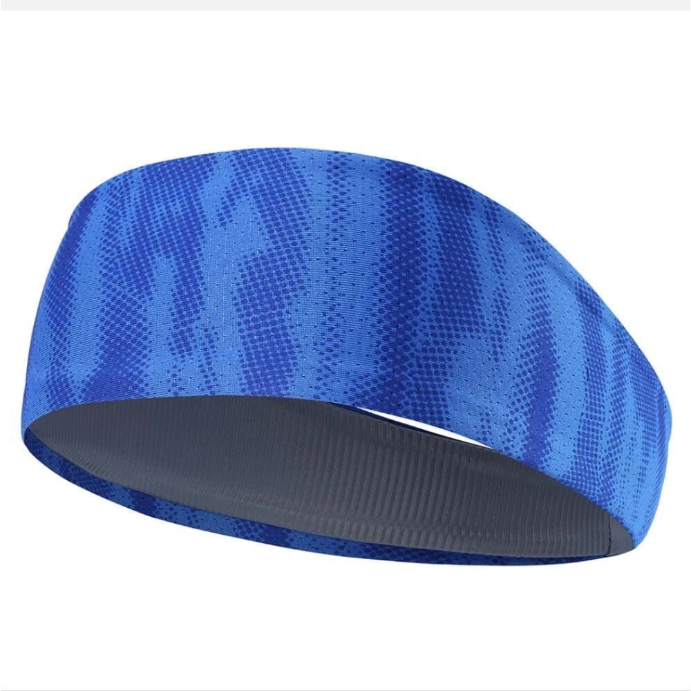 Camo Headband Stretch Sports Yoga Gym Hair Band Wrap Sweatband for Women Men US